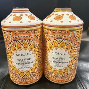 Mosaic Orange Blossom Hand Soap - Orange